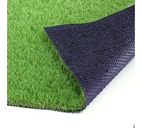 Tappeto erboso artificiale per esterni, 2 x 3,5 m, prato sintetico per patio, balcone, cortile, tappeto erboso verde resistente, perfetto per paesaggistica e area giochi per animali domestici