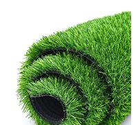 Tappeto erboso artificiale, spessore 2 cm, tappeto realistico per giardino, prato, paesaggio, larghezza 2,5 m, dimensioni 2,5 x 4 m