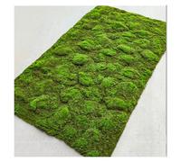 Tappeto erboso finto muschio realistico, tappetino in muschio sintetico per giardini fatati, matrimoni, decorazione da tavola, centrotavola, motivo muschio, decorazione artistica da parete (B