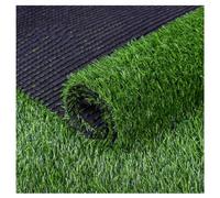 Tappeto erboso sintetico di alta qualità, 3 x 10 m, altezza del pelo 20 mm, rotolo di erba finta naturale realistica (dimensioni: 3 x 7 m)