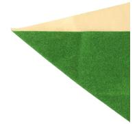 Tappeto erboso verde 25 x 25 cm, migliora gli spazi interni con un aspetto naturale, ideale per vari progetti fai da te (verde medio)