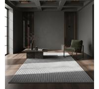 Tappeto esterno resistente alle intemperie design scandinavo 3D resistente ai raggi UV lavabile resistente di alta qualità argento 280x370 cm cucina terrazza balcone corridoio testato sostanze nocive