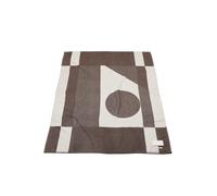 Tappeto FORMARKIVET con Logo Grande Beige pallido/Marrone Terra D'ombra