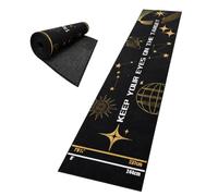 Relaxdays Tappeto freccette con linea di tiro