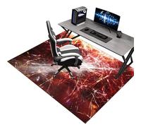 Tappeto Gaming Pavimento, Tappeto Salvapavimento Protezione Parquet, Tappeto Sedia Ufficio per Pavimenti Duri, Tappetino Protettivo Sedia Ufficio Gaming Tappetino Per Sedia da Scrivania 160 x 200 cm