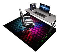 Tappeto Gaming Pavimento, Tappeto Salvapavimento Protezione Parquet, Tappeto Sedia Ufficio per Pavimenti Duri, Tappetino Protettivo Sedia Ufficio Gaming Tappetino Per Sedia da Scrivania 160 x 200 cm