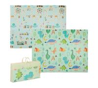 Tappeto Gattonamento Bambini Neonati Gioco Playmat Pieghevole Gomma 200x150 cm