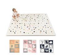Tappeto Gioco Bambini 180x120 cm Confetti - 6 XXL Pezzi | 60 x 60 cm, con motivi coriandoli - tappeto da gioco 20% più spesso in una confezione riciclabile, tappeto di risveglio non