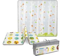 Tappeto Gioco Bambini 2In1, Extra Large 200X180 Cm, Spessore 1.3 Cm, Extra Soffi