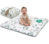Tappeto gioco bambini per gattonare - tappeti stanza per gattonamento bimbi tappetino neonato cameretta bambina e bambino 100 cm certificazione Oeko-Tex Africa