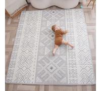 Tappeto Gioco Bambini Pieghevole 150x180x1cm Palestrina Neonato Montessori Reversibile Non Tossico E Impermeabile In Schiuma Per Bimbi. Palestra Neonati - Tappeto Tummy Time Neonati - Regalo Bambino
