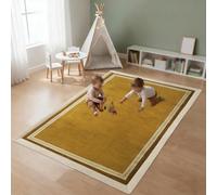 Tappeto Gioco Bambini, Tappeto per Neonati in Memory Foam Spessa 3 cm Tappeto Gioco Base Antiscivolo, Facile Da Pulire, per Attività e Gattonamento Tappeto per Cameretta e Stanza Giochi 60 x 120 cm