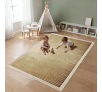 Tappeto Gioco Bambini, Tappeto per Neonati in Memory Foam Spessa 3 cm Tappeto Gioco Base Antiscivolo, Facile Da Pulire, per Attività e Gattonamento Tappeto per Cameretta e Stanza Giochi 180 x 280 cm