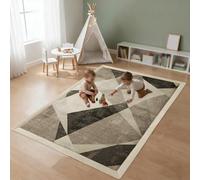 Tappeto Gioco Bambini, Tappeto per Neonati in Memory Foam Spessa 3 cm Tappeto Gioco Base Antiscivolo, Facile Da Pulire, per Attività e Gattonamento Tappeto per Cameretta e Stanza Giochi 100 x 120 cm