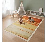 Tappeto Gioco Bambini, Tappeto per Neonati in Memory Foam Spessa 3 cm Tappeto Gioco Base Antiscivolo, Facile Da Pulire, per Attività e Gattonamento Tappeto per Cameretta e Stanza Giochi 80 x 200 cm