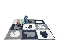 Tappeto Gioco Bambini Tappeto Puzzle Bambini 180 x 180 cm | 20% Più Spesso & Morbido