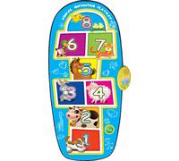 Tappeto Gioco Campana Interattivo per Bambini 3+ in Blu con Suoni di 8 Animali - Blu