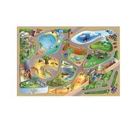 Tappeto Gioco Percorso Zoo - Cm 100x150