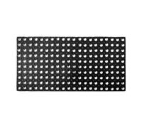 Tappeto Go mm a 'compos' 40x80 Nero Velcoc
