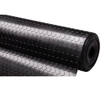 TAPPETO GOMMA Bolle NERO/GRIGIO IN PVC COPERTURA PAVIMENTO H 1 MT SPESSORE MM. 1