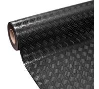 Tappeto Gomma Passatoia Copri Pavimento Dentato Lamiera Zerbino Antiscivolo Isolante Nero 140x180 Cm