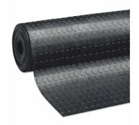 TAPPETO GOMMA COPRIPAVIMENTO BOLLO- BOLLATO NERO A METRO H 120 spess 3mm