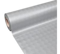 Tappeto Gomma Passatoia Copri Pavimento Dentato Lamiera Zerbino Corsia Antiscivolo Grigio 140x550 Cm