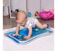 Tappeto gonfiabile per parco acquatico per bambini, promuove lo sviluppo fisico e sensoriale, progettato con scene sottomarine colorate, abbinato a simpatici giocattoli galleggianti (forme e colori ca