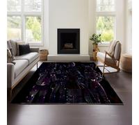 Tappeto Grigio Adatto Per Stanze, Soggiorni, Uffici Commerciali, Grandi Spazi, Copertura Totale, Isolamento Acustico, Five Nights At Freddy's Sister Locati Floor Carpet (Nights 01,45x120cm)