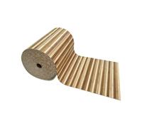 Tappeto Guida Passatoia Corsia Cucina Bambù Retro Antiscivolo Gomma Beige
