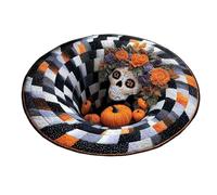 Tappeto Halloween 3D Tappeto 3D Illusione Antiscivolo Rotondo Abisso