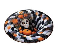 Tappeto Halloween 3D Tappeto Abisso Spettrale Trapuntato Illusione 3D