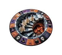 Tappeto Halloween Con Illusione Ottica Tappeto Illusione Abisso Fantasma