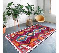 Tappeto Home Tappeto Rettangolare Stile etnico geometrico giallo rosa rossa per la camera da letto e la decorazione della casa rug 160*230