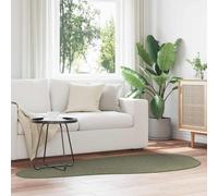 Tappeto HUARTE Verde foresta 100 x 200 cm Poliestere