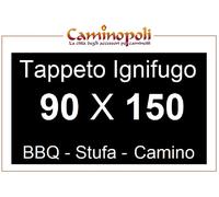 TAPPETO IGNIFUGO CAMINO protezione per la Stufa a Pellet GRANDE il Barbecue BBQ