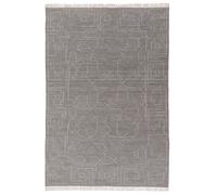 Tappeto IKEA TARGRAS, tessuto piatto, grigio scuro fatto a mano 5 ' 7 "x7 ' 1...