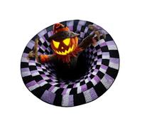 Tappeto Illusione Ottica Halloween Tappeto Abisso Trapuntato Illusione 3D
