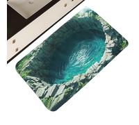 Tappeto Illusione | Tappetino A Cascata Lavabile Ed Estetico | Cascata Illusione Ottica Buco Tappeto,Per Arredamento Casa, Salotto, Bagno, Cucina, Ingresso, Hotel, Dormitorio, Interno Ed Esterno