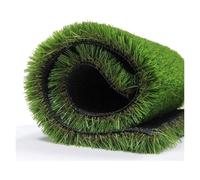 Tappeto in erba artificiale per animali domestici, con gommini drenanti, per uso esterno, resistente ai raggi UV, facile da pulire, permeabile all'acqua, 1,5 x 3 m, perfetto per terrazze e giardini