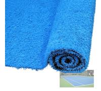 Tappeto in erba artificiale realistica, spessore 3 cm, tappeto erboso sintetico per interni ed esterni, fori di drenaggio, perfetto per patio, giardino, prato, paesaggio (50 x 150 cm)