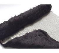 Tappeto In Finta Pelliccia Morbida Di Lusso - MARRONE SCURO