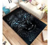 Tappeto in Flanella Animalier 3D Morbido Decorativo Casa, Tappeti Soggiorno Nero Grigio Rosa Tigre Leopardo Leone, Adatto Per Camera Da Letto Sala Giochi Corridoio Studio (Color 4,160x230 cm)