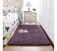 Tappeto in peluche super morbido e moderno, 250 x 200 cm, antiscivolo, per soggiorno e camera da letto, elegante decorazione per la stanza dei giochi per bambini e pavimenti per la casa accogliente