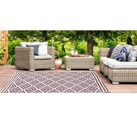 Tappeto da esterno Austin Outdoor marrone 150x240 cm tappeto da spiaggia tapp...