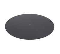 Tappeto in Platino Acrilico, Cuscino Antistatico per Record in Vinile, Bassa Vibrazione per un Piatto Standard da 12 Pollici da 12 Pollici (Nero trasparente)