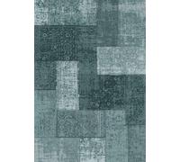 Tappeto In Poliestere Antiscivolo cm 100x150 Blu Casa Collection