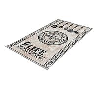 Tappeto in poliestere stampato 140 x 220 cm modello MyRules multicolore