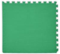 Tappeto in schiuma per bambini verde scuro