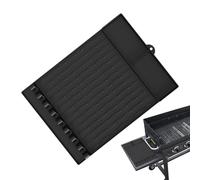 Tappeto in silicone resistente al calore con scarico integrato | Supporto riutilizzabile per utensili da, barbecue, plancha, all'aperto, bancone, stazione di